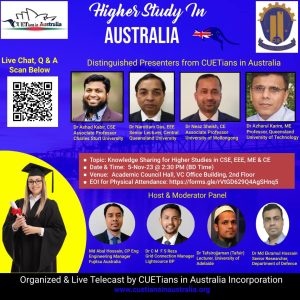 CUETian in Australia Higher Study Seminar - 2023