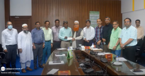 Scholarship Handover 2025 to VC, CUET by CUETian in Australia